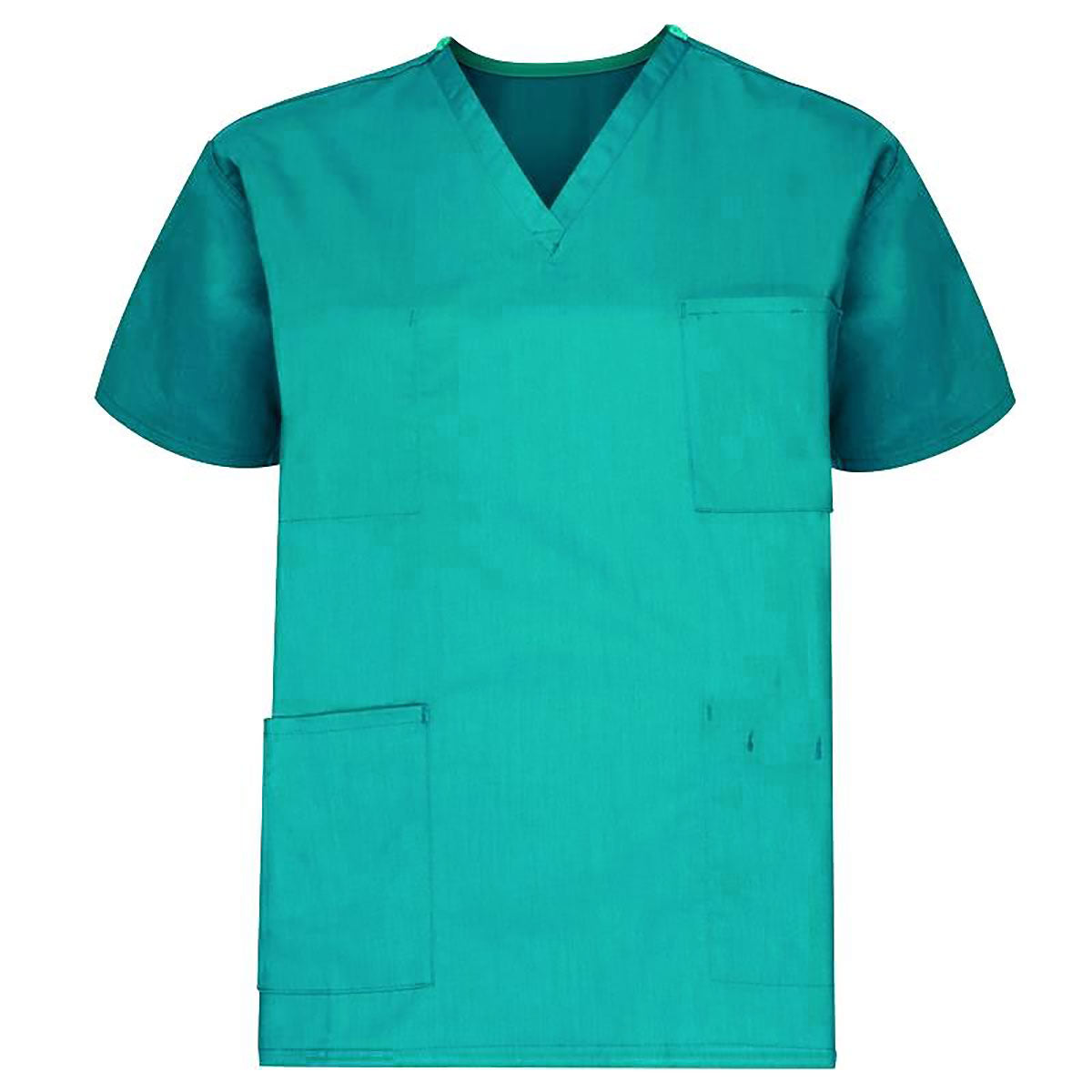 T150 Unisex Reversible Scrub Top, 2 Pockets (1 Chest, 1 Lower) Poplin Weave