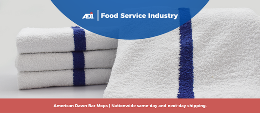 Raising the Bar on Cleanliness: The Essential Role of Bar Mops in Food Service