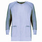 Unisex Warm Up Jacket, Metal Snap Closure, Long Set In Sleeve, Rib Cuffs, 2 Pockets