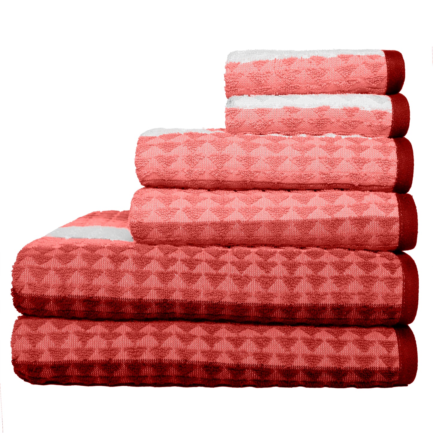 Brayson Stripe Towel Set, 6 Piece