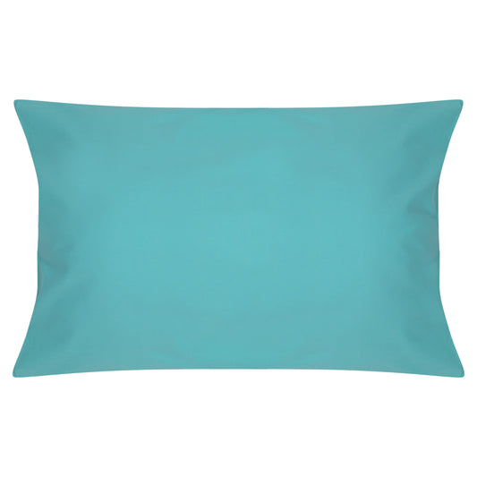 T180 VAT Dyed Pillowcase, 42x34 inch, 55% Cotton/45% Polyester, Jade Green