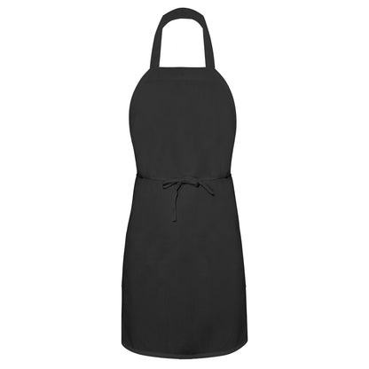 Bib Apron 30 x 36 No Pocket w/ 38 White Nylon String, White