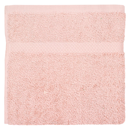 Premium Bath Towel, 20x40 inch, Vat Dyed, Dobby Border, Rose