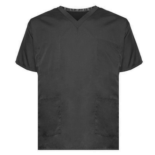 T150 Unisex Scrub Top, 2 Reversible Pockets (1 Chest, 1 Lower)