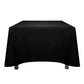 Heirloom Manor Tablecloth, 52x52 inch, Black