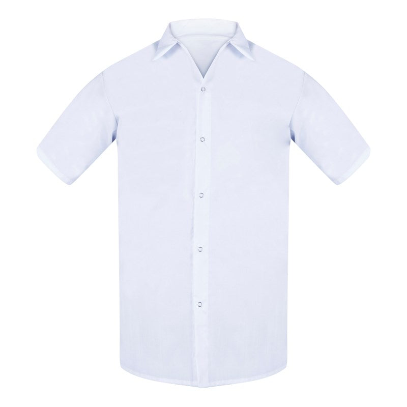 Cook Shirt, No Pocket, Short Sleeve, Grippers