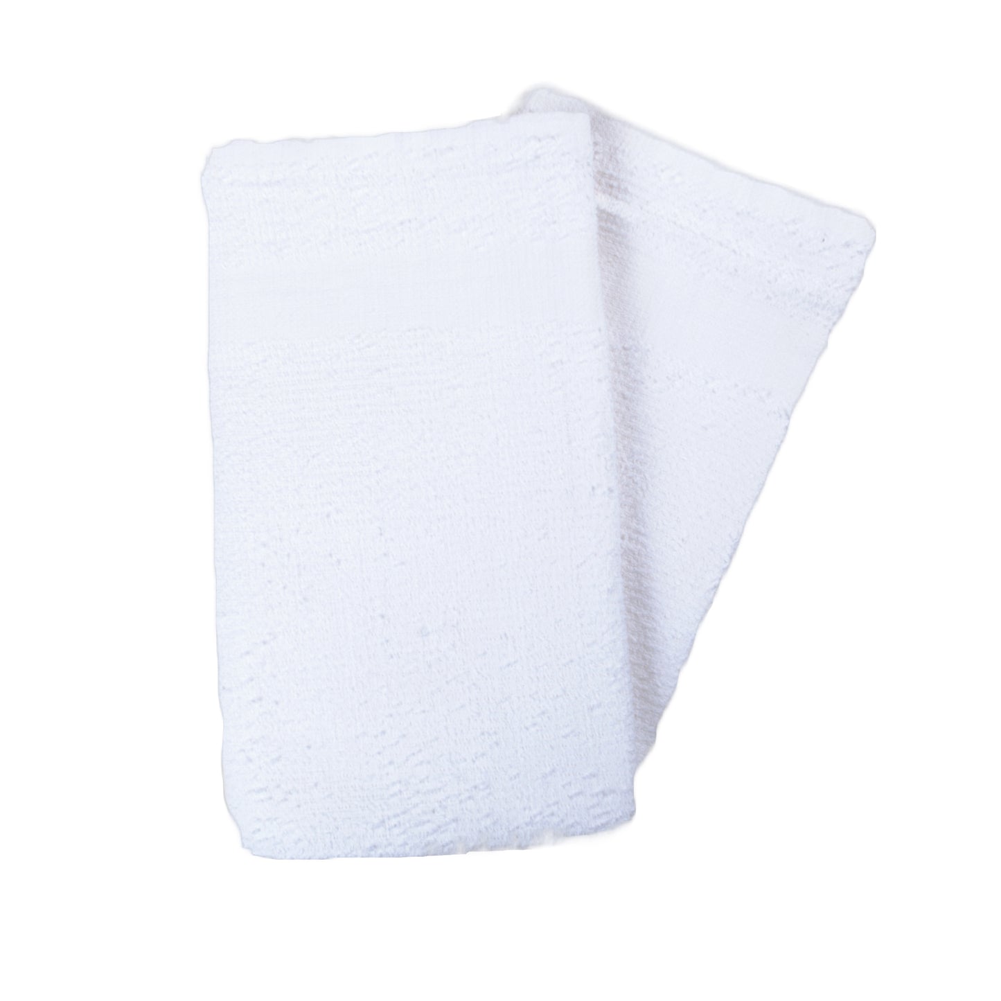 Hand Towel 16 x 27 Single Cam, Hemmed, Cotton, 10 Single Pile (2.62 lbs/dz) White