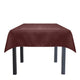 100% Spun Polyester / Dark Burgundy / 42x42 inch