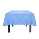 100% Spun Polyester / Wedgewood Blue / 62x62 inch