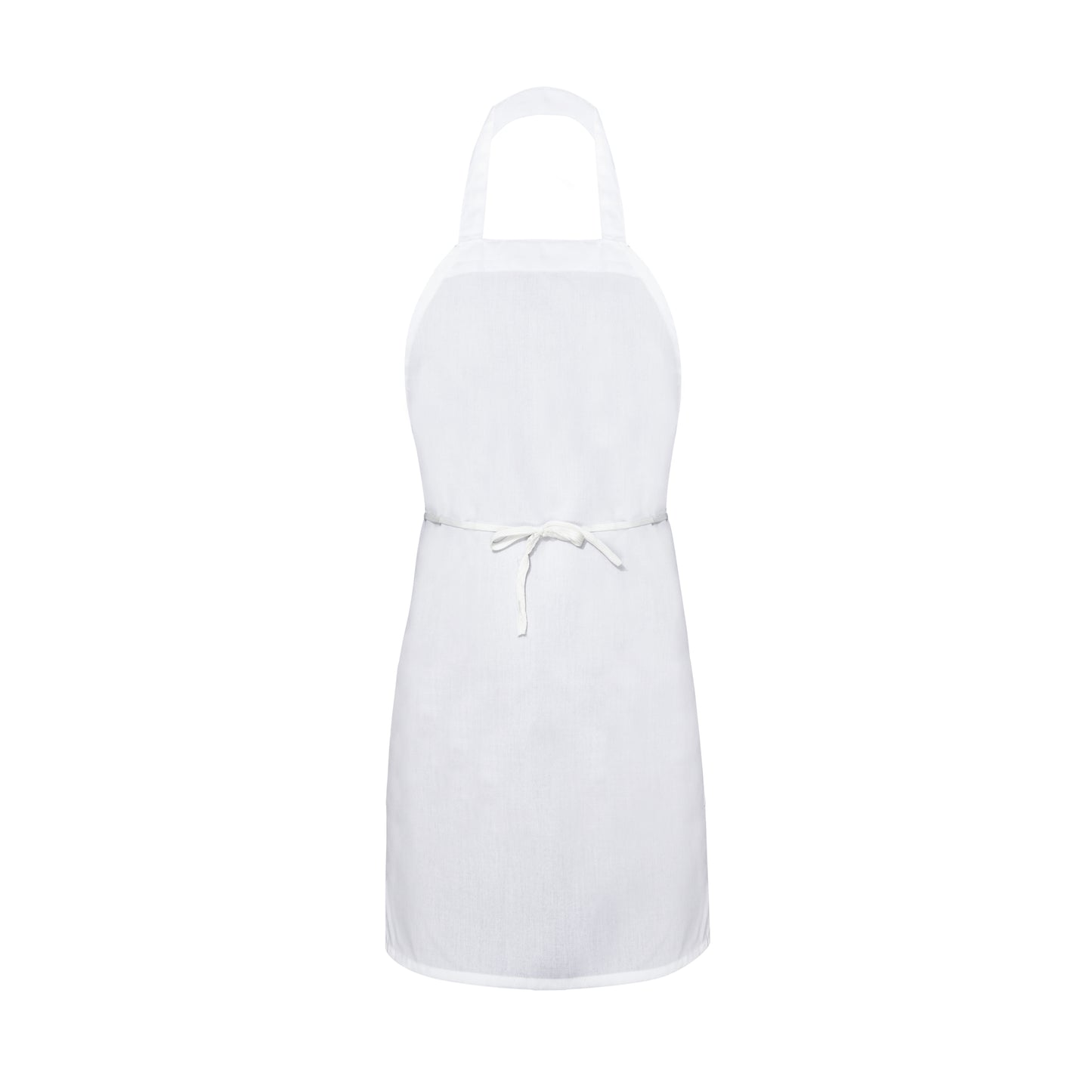 Bib Apron, 28x33 inch, No Pocket 36inch Matching Self Tie