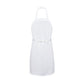 Bib Apron, 28x33 inch, No Pocket 36inch Matching Self Tie