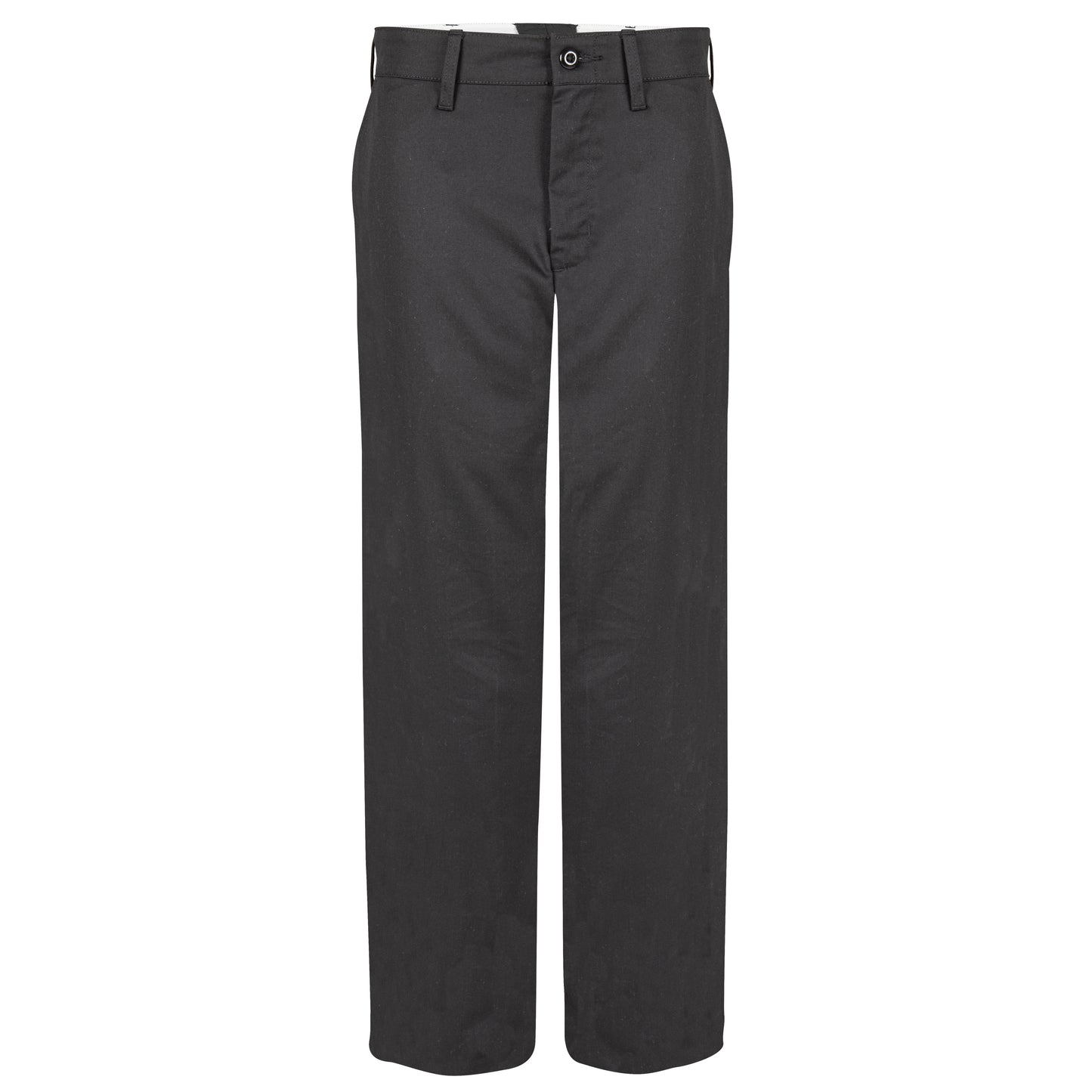 Men's Work Pants, 4 Pockets (2 Side, 2 Back), Unhemmed, Black