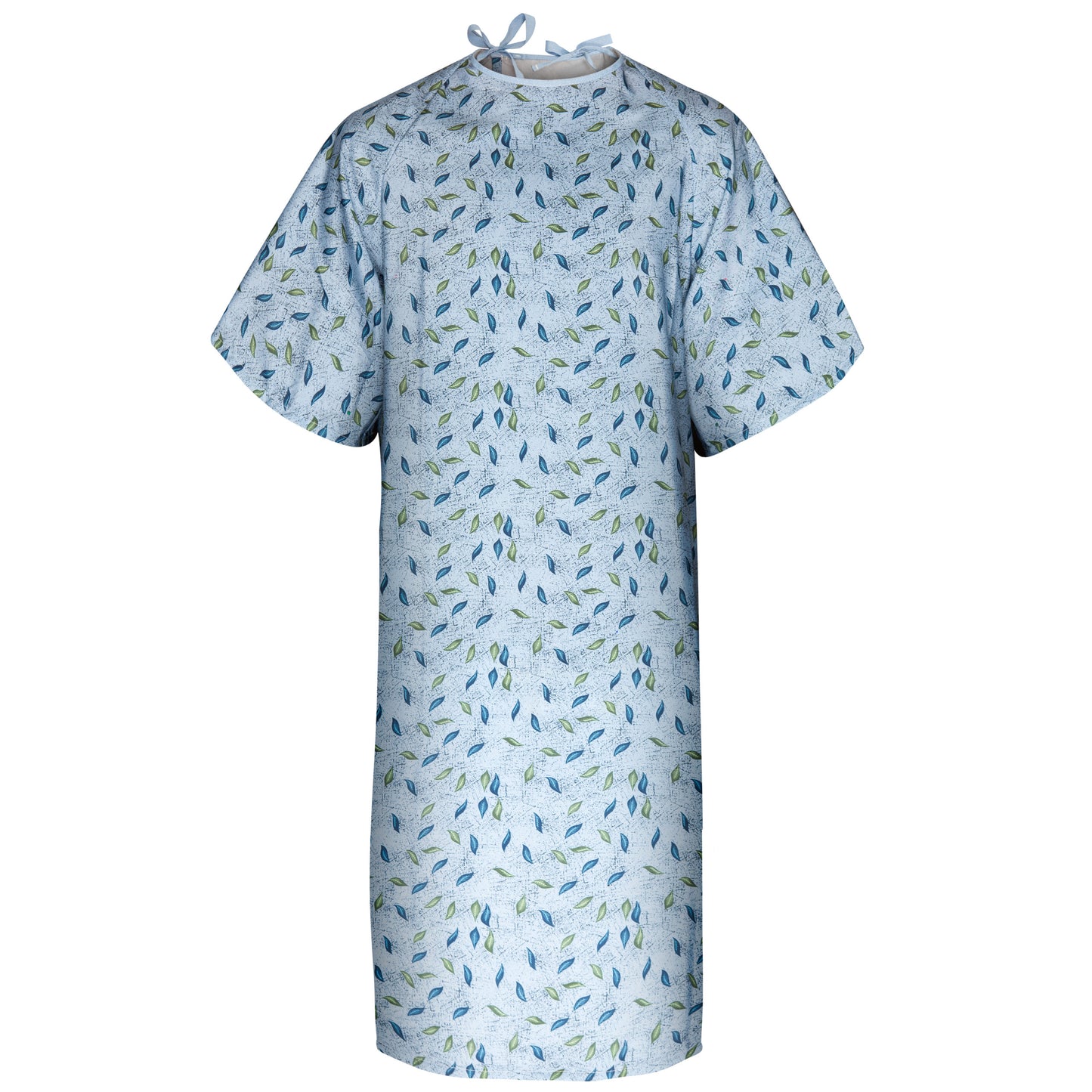 Patient Gown, 49 x 68, Blue New Leaf