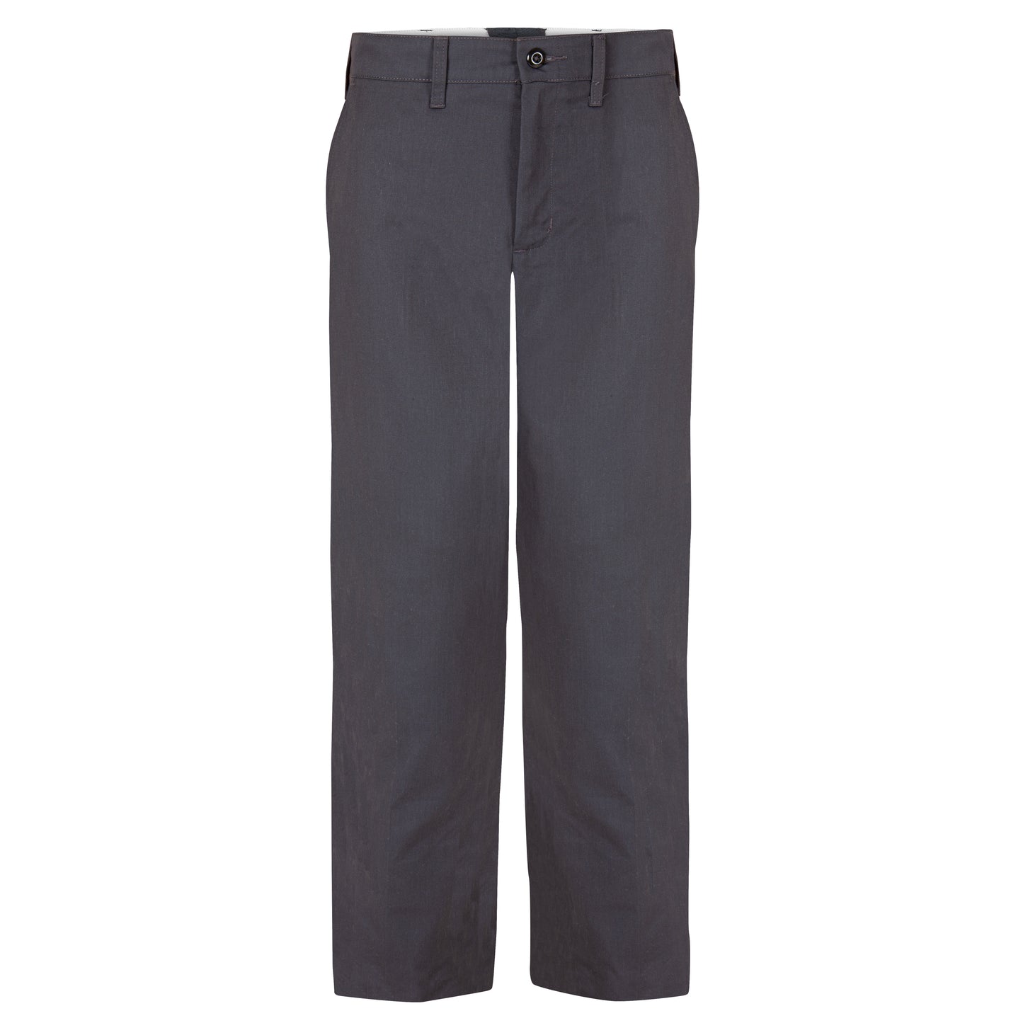 Men's Work Pants, 4 Pockets (2 Side, 2 Back), Unhemmed, Charcoal