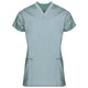 65% Polyester/35% Cotton / Misty Green with Royal Blue Collar / X-Small