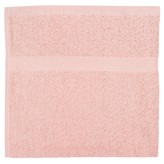 Premium Bath Towel, 22x44 inch, Vat Dyed, Dobby Border, Rose