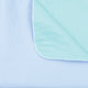 95% Polyester/ 5% Rayon / Green and Blue / 34x36 inch