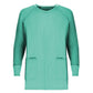 Unisex Warm Up Jacket, Metal Snap Closure, Long Set In Sleeve, Rib Cuffs, 2 Pockets