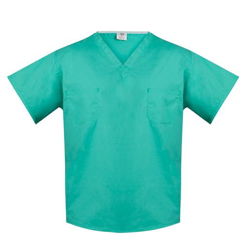 Unisex Reversible Scrub Top, 1 Reversible Pockets (Chest) Plain Weave