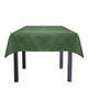 100% Spun Polyester / Forest Green / 42x42 inch