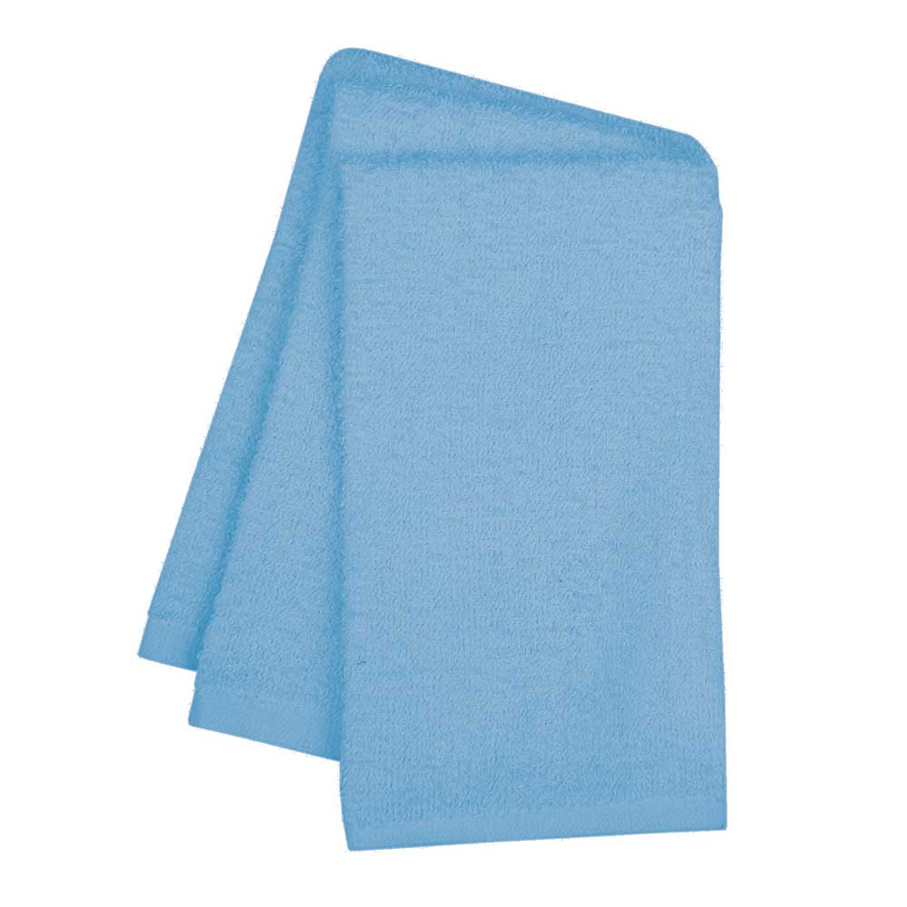 Terry Bar Mop Towel, 16x19 inch, Blue