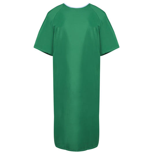 IV Gown, 48x67 inch, Snap Closure, Forest Green