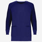 Unisex Warm Up Jacket, Metal Snap Closure, Long Set In Sleeve, Rib Cuffs, 2 Pockets
