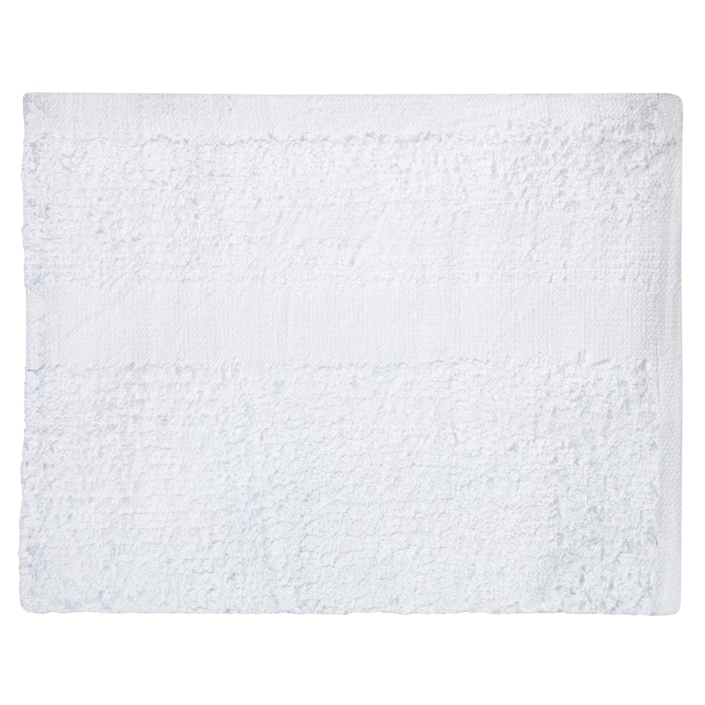 Premium Hand Towel, 16x27 inch, Single Cam, 16 Single Pile, Hemmed, White