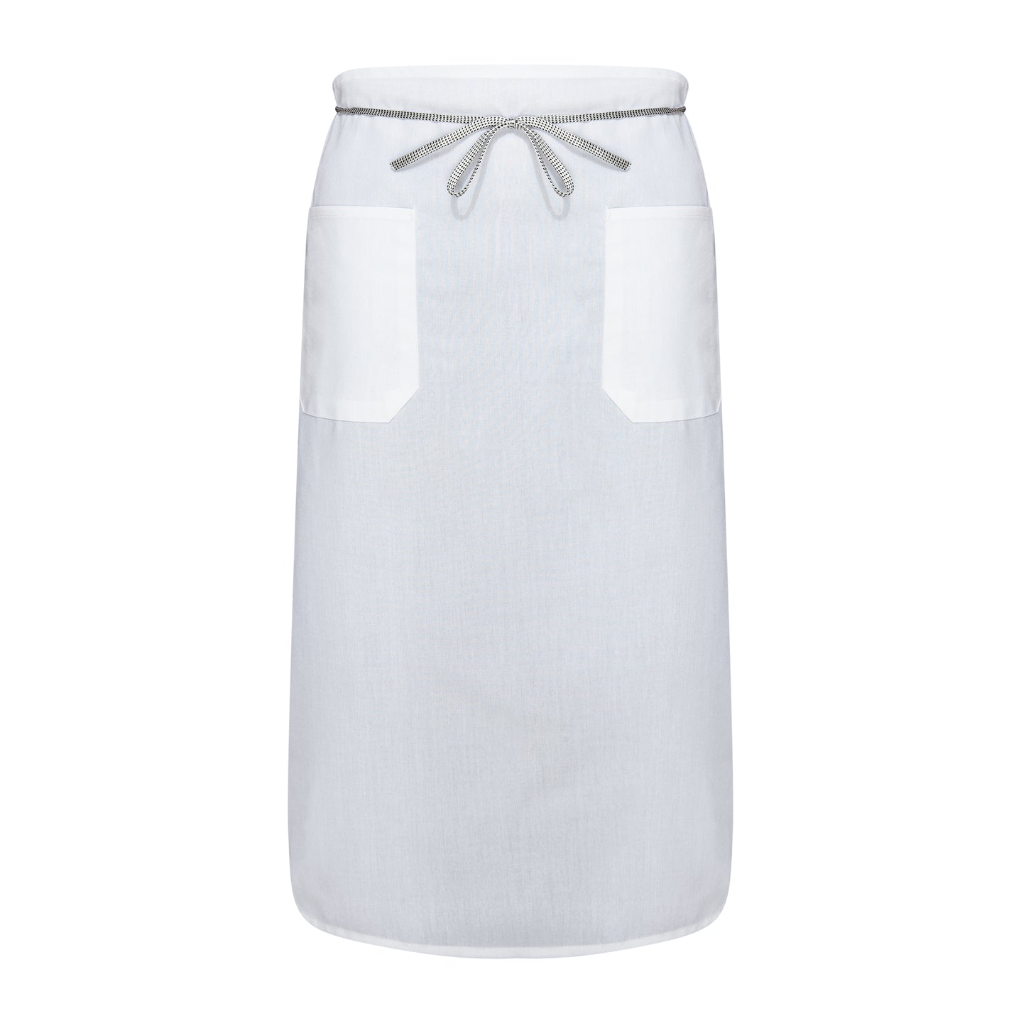 Bistro Waist Apron 30 x 36 inch, 2 Lower Pockets with 36 inch Matching Tube Ties, Import