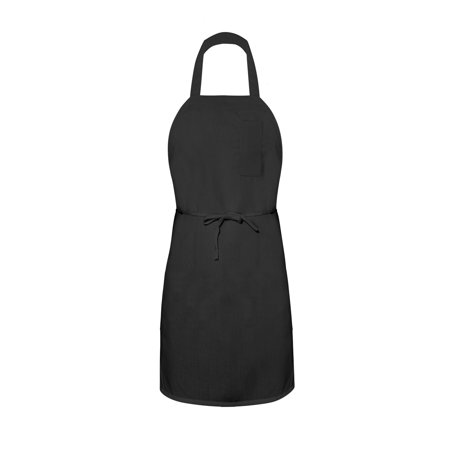 Bib Apron 28 x 33 inch, 1 Pencil Pocket with 38 inch Nylon String