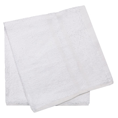 Ultimate Terry Bath Towel, 22x44 inch, 16 Singles, 100% Ringspun Cotton, Double Cam, White