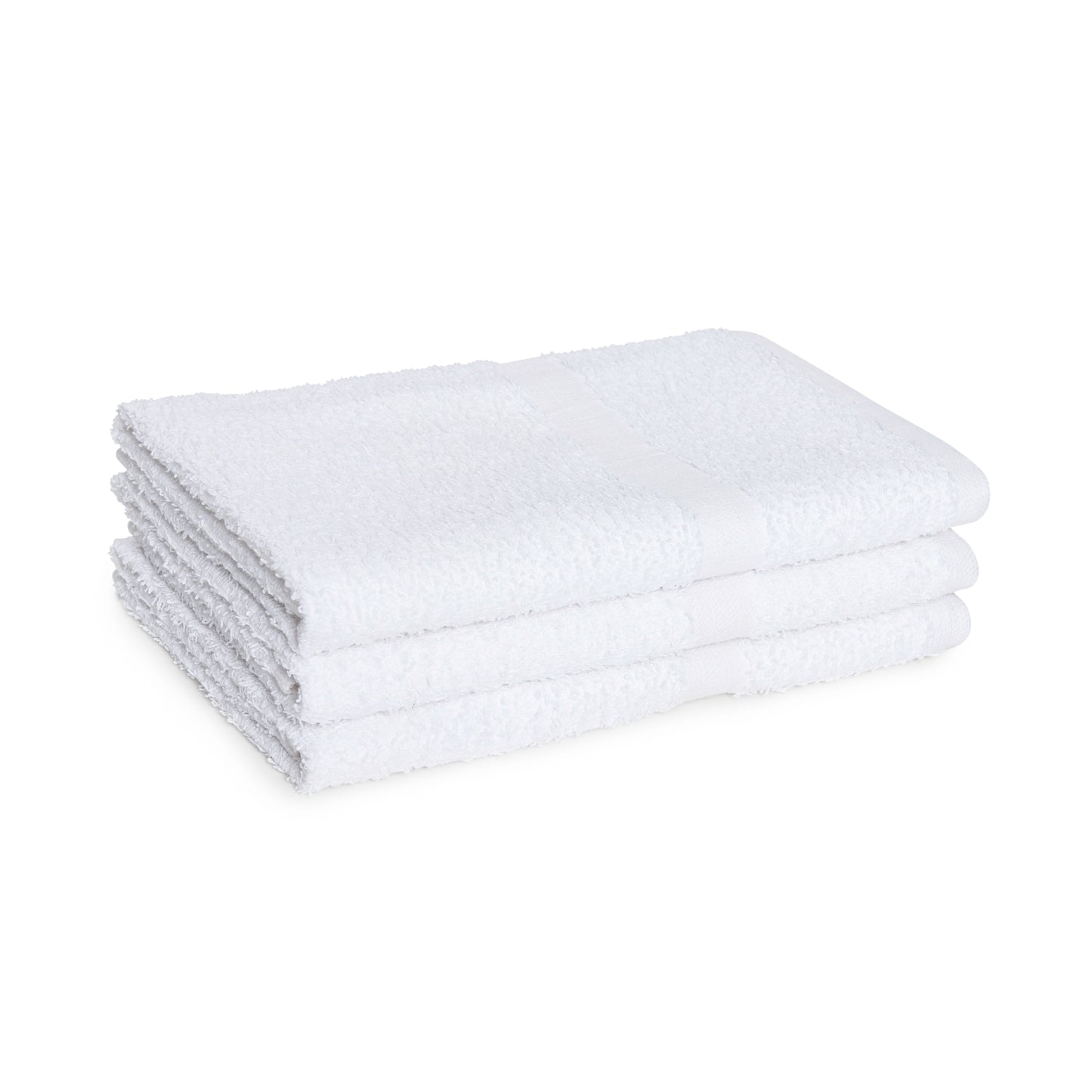 Terry Towel, 20x40 inch, Single Cam, 16 Single Pile, White