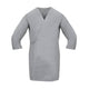 80% Polyester/ 20% Cotton / Grey / 2X-Large