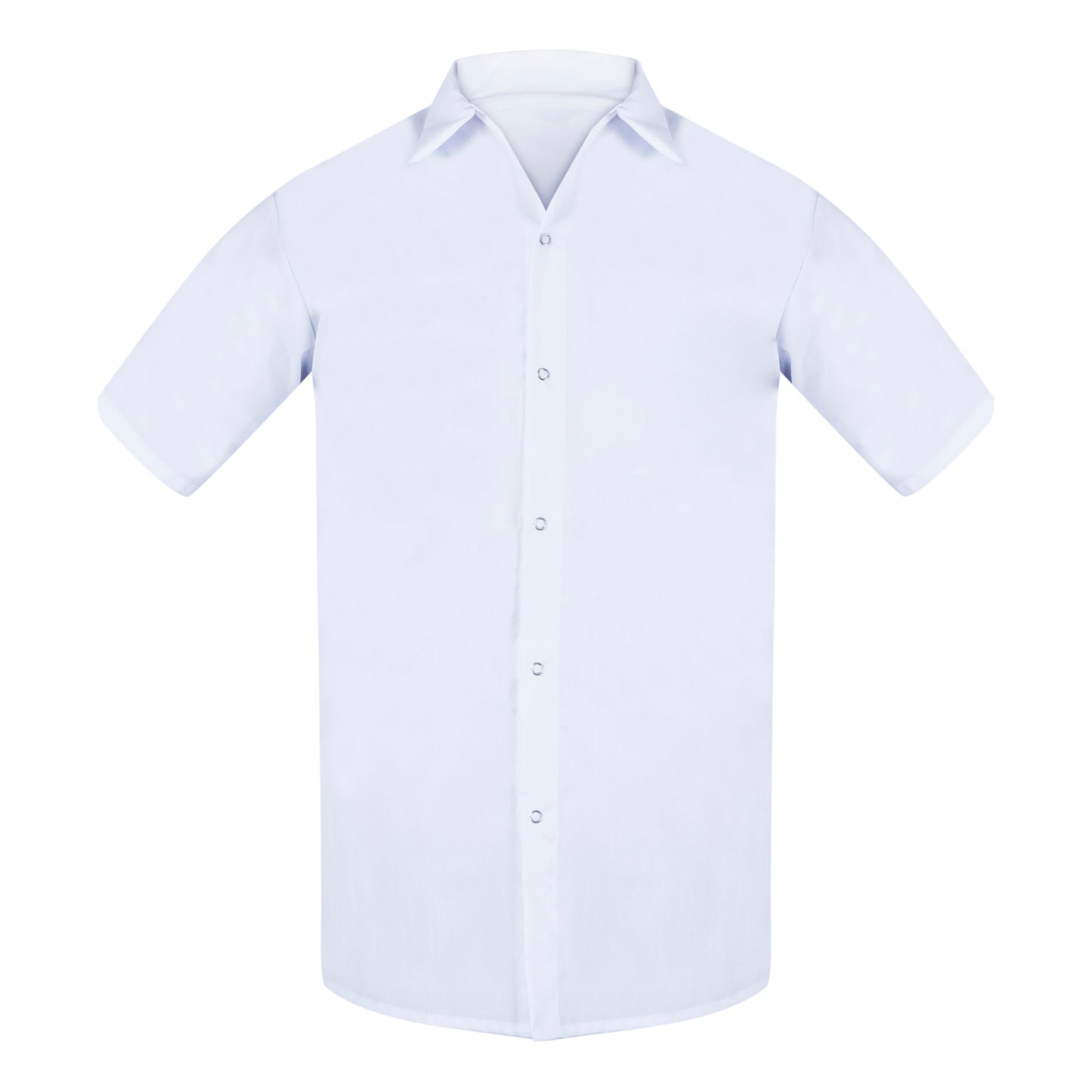 Cook Shirt, No Pocket, Short Sleeve, Grippers