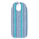 100% Cotton / Blue Stripes with White Binding / 22x36 inch