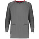65% Polyester/35% Cotton / Pewter Grey with Red Collar / X-Large