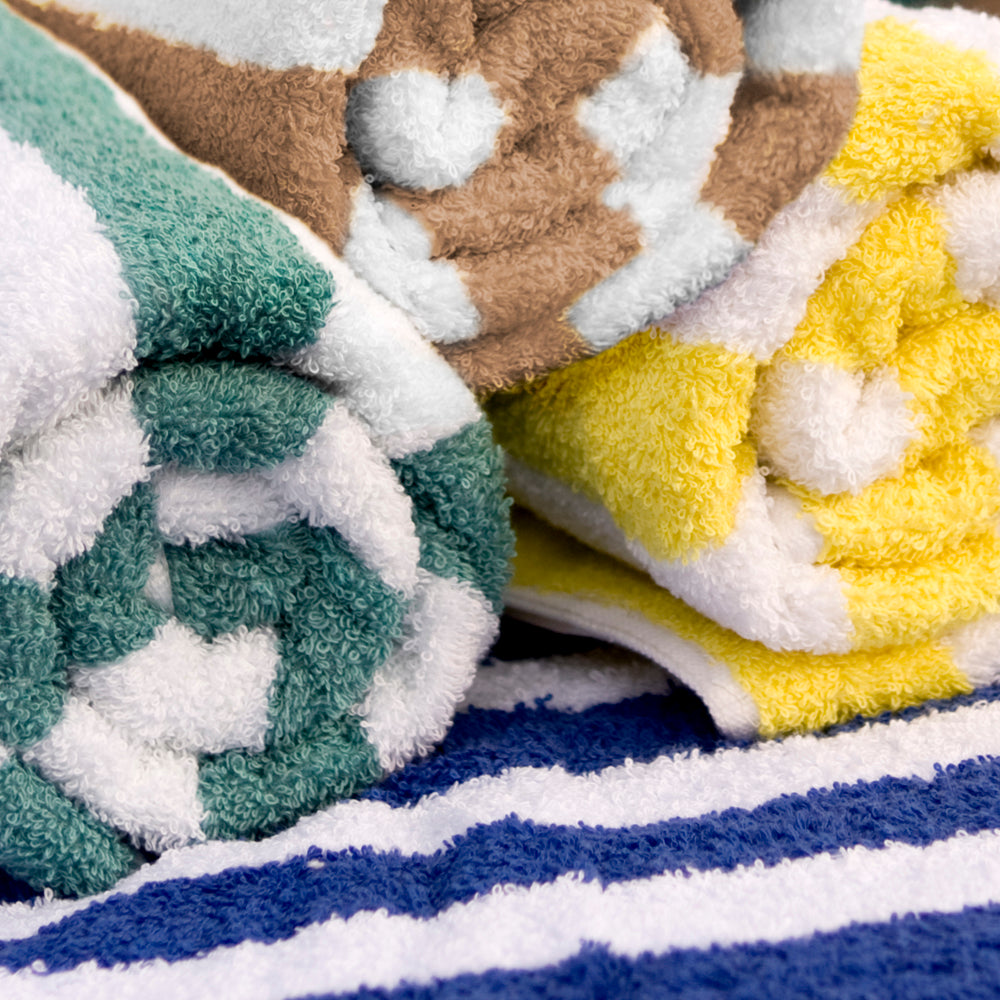 Cabana Striped Pool Towels