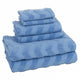 100% Cotton / Hyacinth / Includes (2) 30x54 inch bath towels, (2) 16x30 inch hand towels and (2) 13x13 inch washcloths