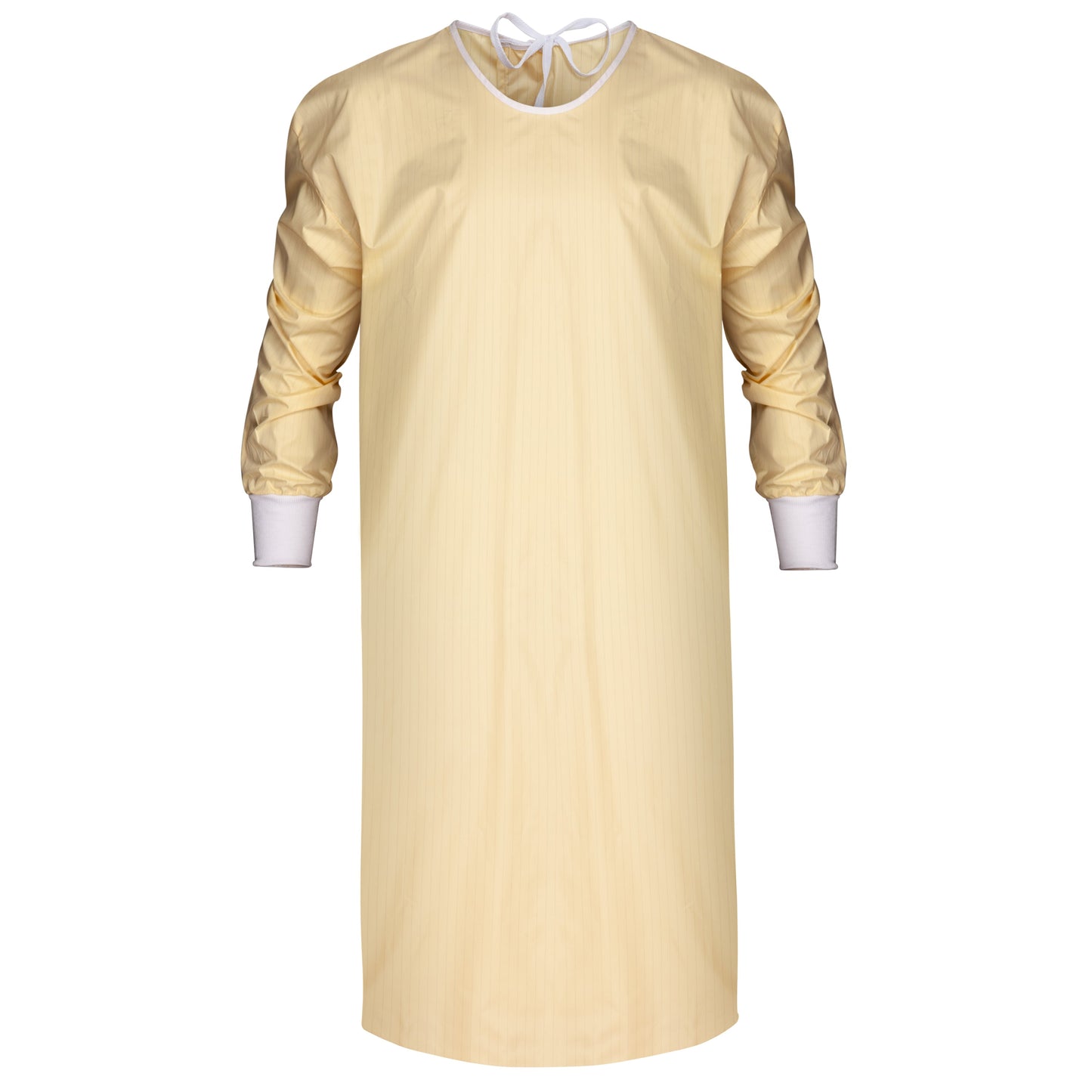 American Dawn | Yellow With Carbon Stripe Patient Isolation Gown