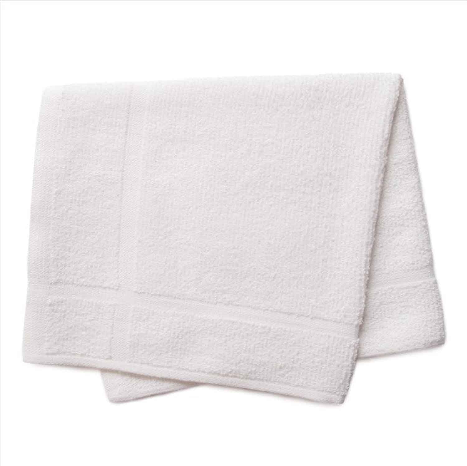 American Dawn | 18X24 Inch White With Single Cam Healthcare Towel | Bath Mat