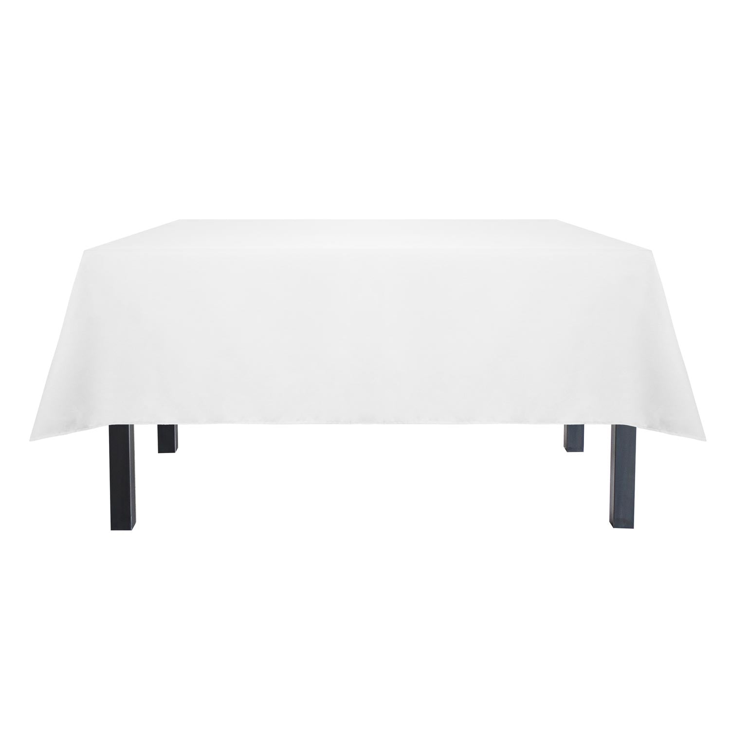 American Dawn | 52X90 Inch Milliken Signature White Tablecloth 
