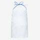65% Cotton | 35% Polyester / White With Royal Blue String / 30x36 inch