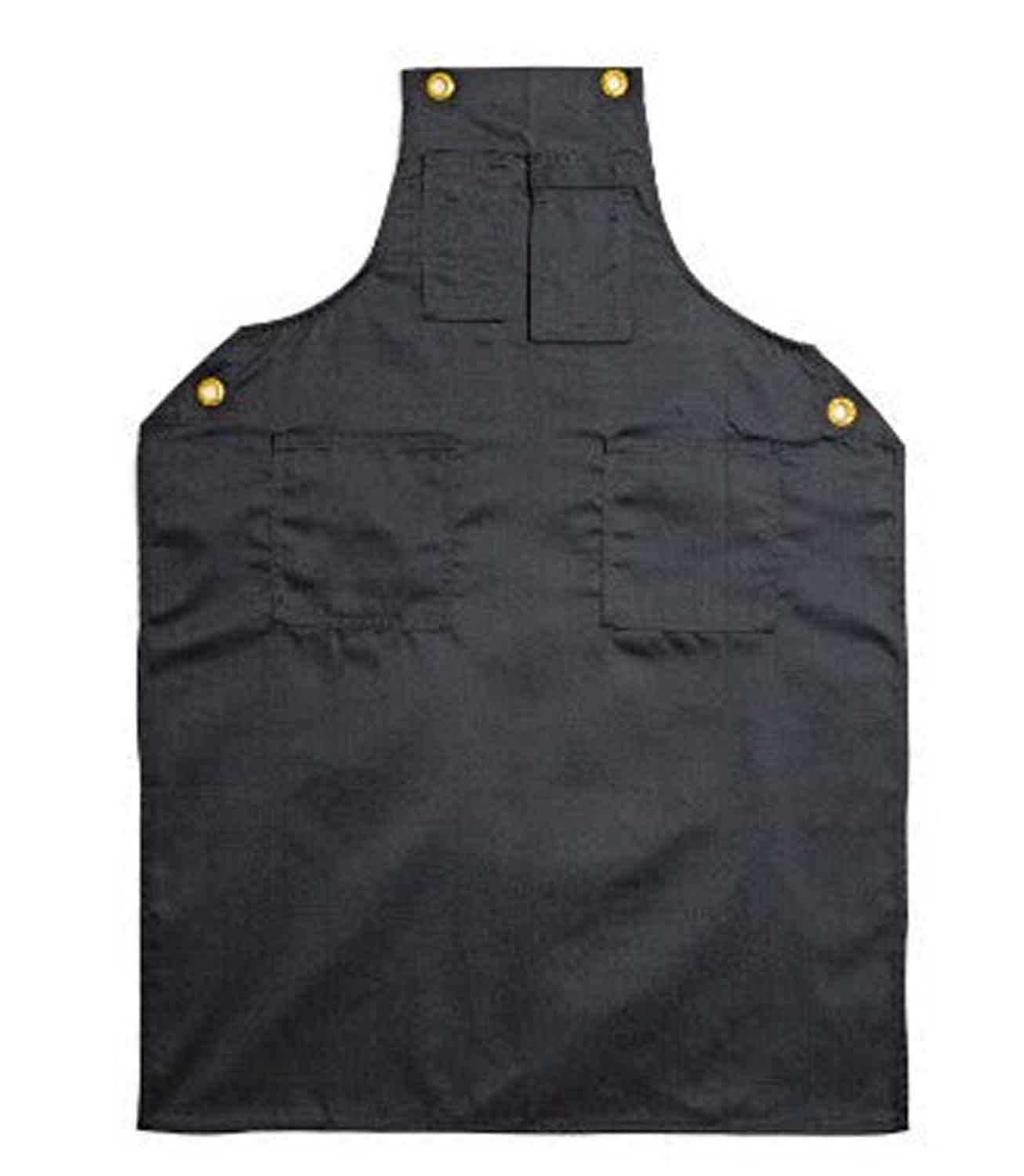 American Dawn | One Size Fits All Navy Blue Machinist Apron | Bib Machinist Apron With And 4 Pockets
