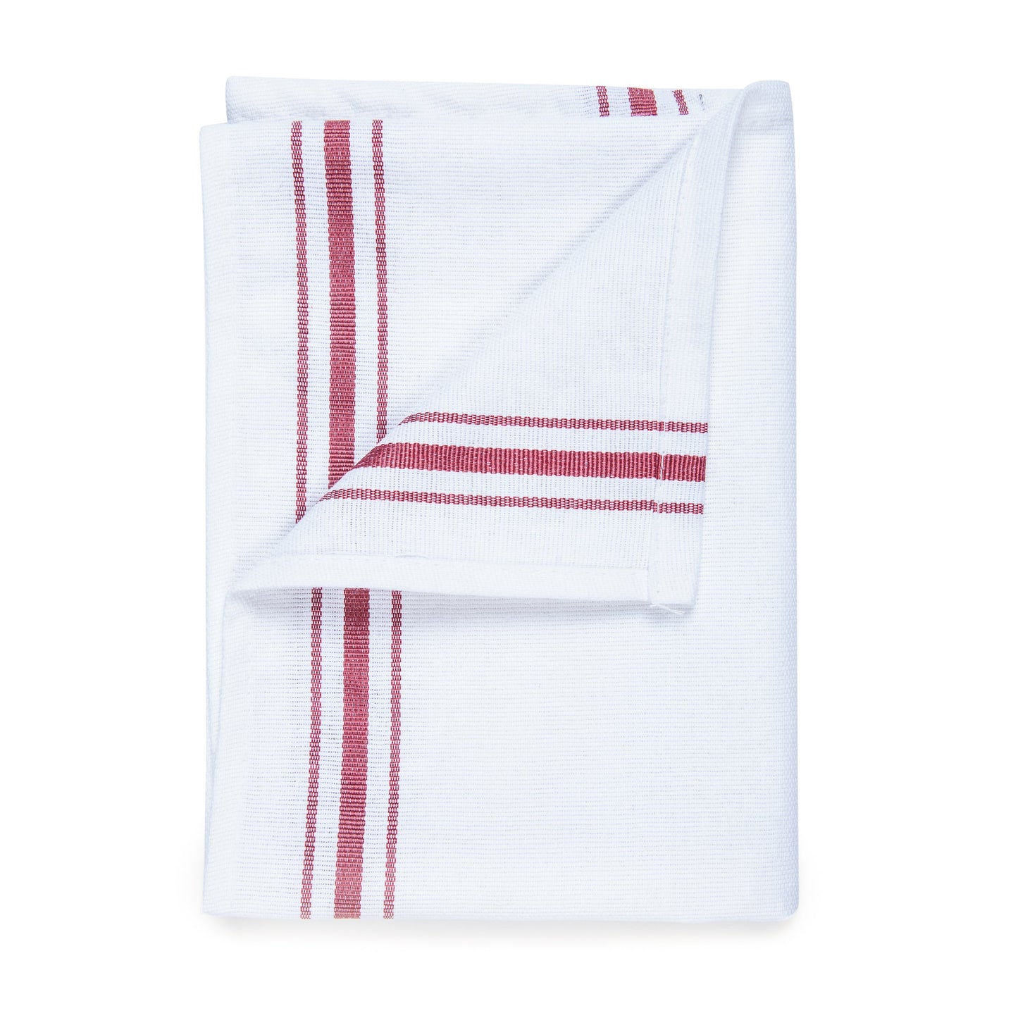 American Dawn | 18X26 Inch White With Red Stripes Napkin | Cloth Lunch Napkin