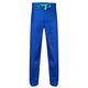 65% Polyester/ 35% Cotton / Royal Blue with Aqua Drawstring / X-Small