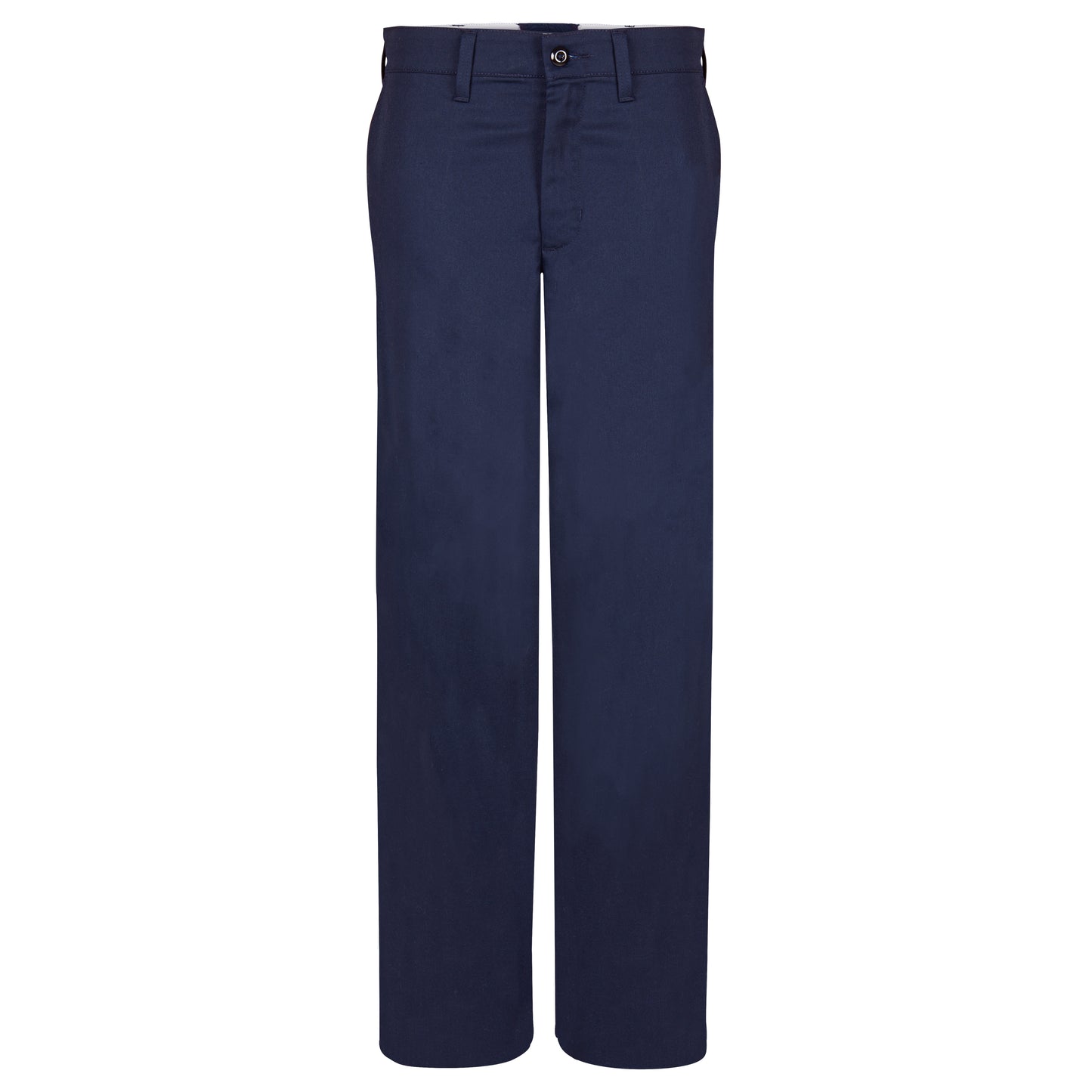 Men's Work Pants, 4 Pockets (2 Side, 2 Back), Unhemmed,  Navy Blue