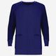 65% Polyester/35% Cotton / Navy Blue with Green Collar / 2X-Large
