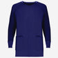 Unisex Warm Up Jacket, Metal Snap Closure, Long Set In Sleeve, Rib Cuffs, 2 Pockets