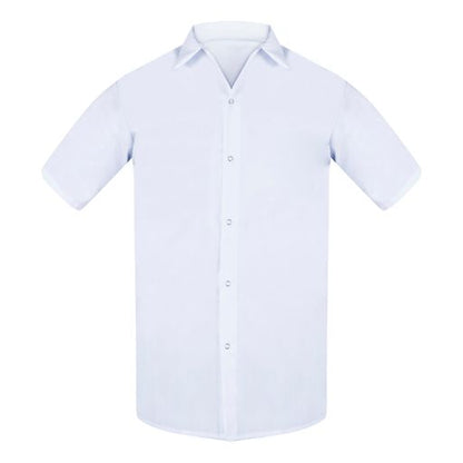 Cook Shirt Short Sleeve, No Pocket, Gripper Closure