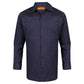 Workshirt, Long  Sleeve,  2 Hex Pockets with Button & Left Pencil Stall, 6 Button Closure with Top Gripper, Navy Blue